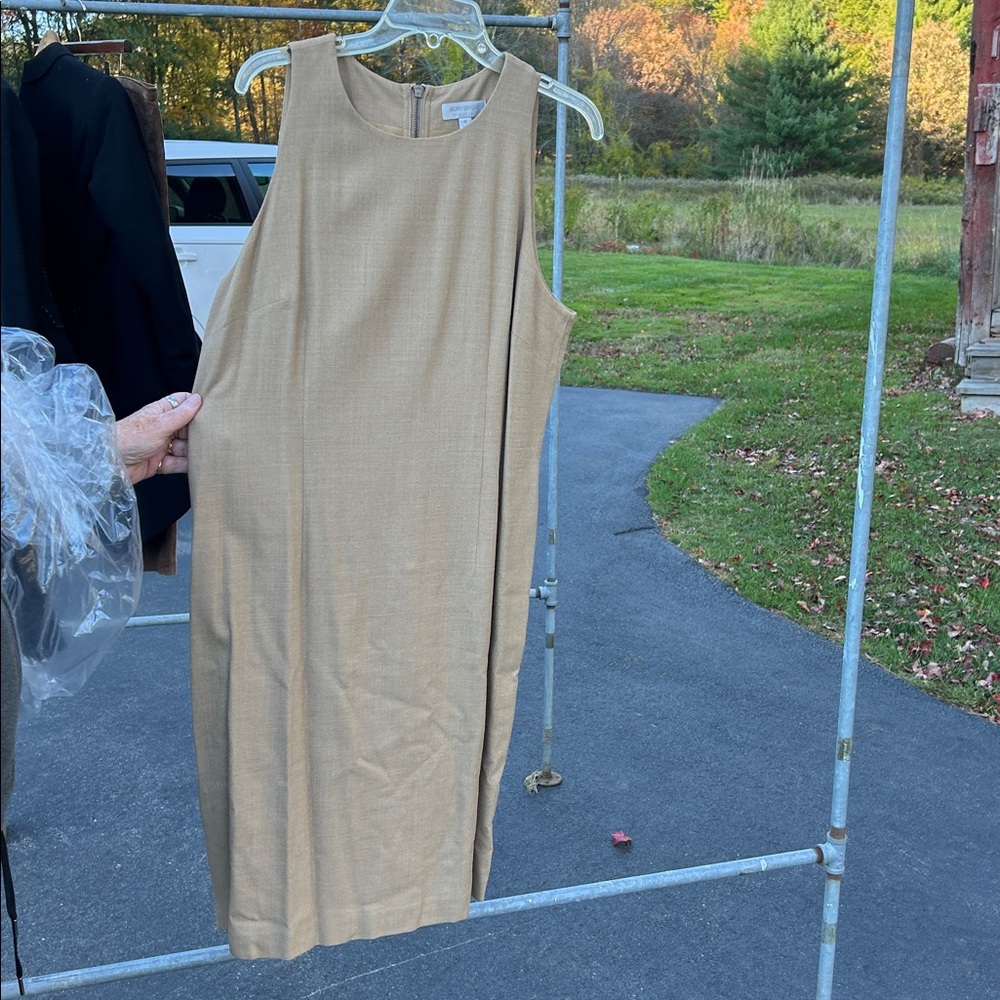 Nordstrom Collection Tan Sheath Dress